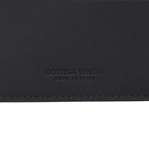 ボッテガヴェネタ 二つ折り財布 メンズ イントレチャート ブラック BOTTEGA VENETA 113993 V47W1 2015