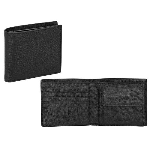 コーチ アウトレット 二つ折り財布 メンズ コイン ウォレット ブラック COACH OUTLET CU371 QB/BK