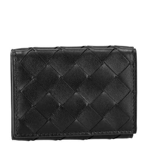 ボッテガヴェネタ 三つ折り財布 メンズ シグネチャー ブラック BOTTEGA VENETA 609285 V3UH1 8803