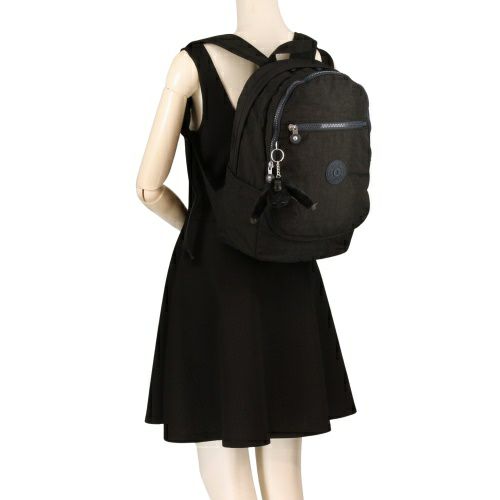 キプリング バックパック リュックサック レディース CLAS CHALLENGER ブラック KIPLING K150160NO Noir/Blue