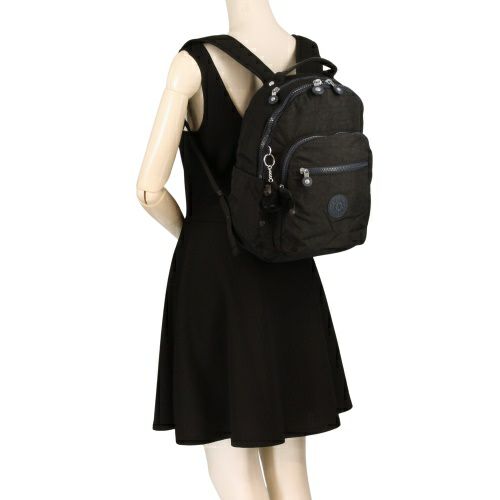 キプリング バックパック リュックサック レディース SEOUL S ブラック KIPLING KI40820NO Noir/Blue