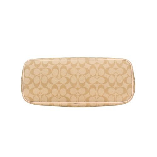 コーチ アウトレット トートバッグ レディース ギャラリー トート・シグネチャー キャンバス ベージュ COACH OUTLET CS187 IMDQC ライトカーキ/チョーク