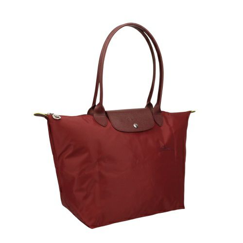ロンシャン トートバッグ レディース LE PLIAGE GREEN ショルダーＬ レッド LONGCHAMP 1899 919 P98 POMGRANATE