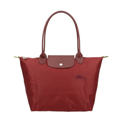 ロンシャン トートバッグ レディース LE PLIAGE GREEN ショルダーＭ レッド LONGCHAMP 2605 919 P98 POMGRANATE