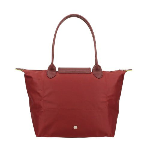 ロンシャン トートバッグ レディース LE PLIAGE GREEN ショルダーＭ レッド LONGCHAMP 2605 919 P98 POMGRANATE