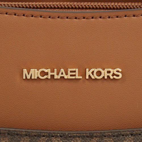 マイケルコース トートバッグ レディース ジェット セット トラベル シグネチャー ポケット ラージ トート ブラウン MICHAEL KORS 35F4GTVT9B BROWN