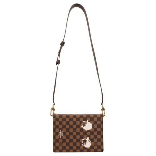 ルイヴィトン ショルダーバッグ ダミエ ブック メッセンジャー ブラウン LOUIS VUITTON N40811