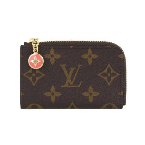 ルイヴィトン カードケース コインケース モノグラム カードキーケース ポルト クレ・ノア ブラウン LOUIS VUITTON M14529 スウィートコーラル