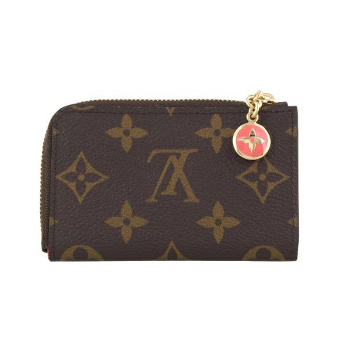 ルイヴィトン カードケース コインケース モノグラム カードキーケース ポルト クレ・ノア ブラウン LOUIS VUITTON M14529 スウィートコーラル