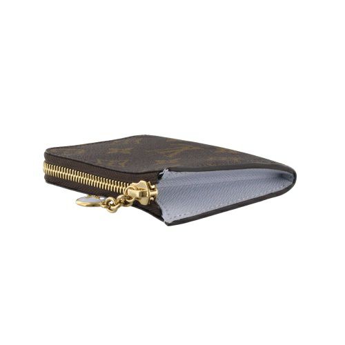 ルイヴィトン カードケース コインケース モノグラム ポルトフォイユ・ノア コンパクト ブラウン LOUIS VUITTON M14530 アズールブルー