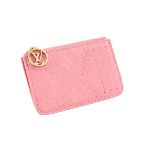 ルイヴィトン カードケース コインケース フラグメントケース モノグラム アンプラン カードケース ポルト カルト・ロミー ピンク LOUIS VUITTON M25701 ウジェニーピンク