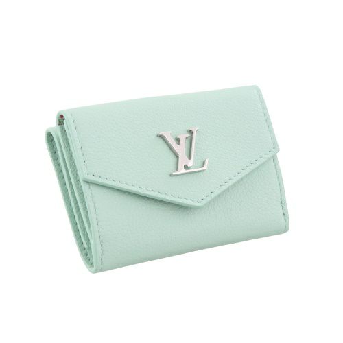ルイヴィトン 三つ折り財布 ポルトフォイユ・ロックミニ グリーン LOUIS VUITTON M81885 ミストグリーン