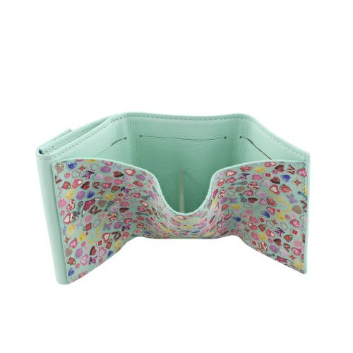 ルイヴィトン 三つ折り財布 ポルトフォイユ・ロックミニ グリーン LOUIS VUITTON M81885 ミストグリーン