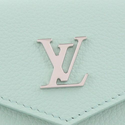 ルイヴィトン 三つ折り財布 ポルトフォイユ・ロックミニ グリーン LOUIS VUITTON M81885 ミストグリーン