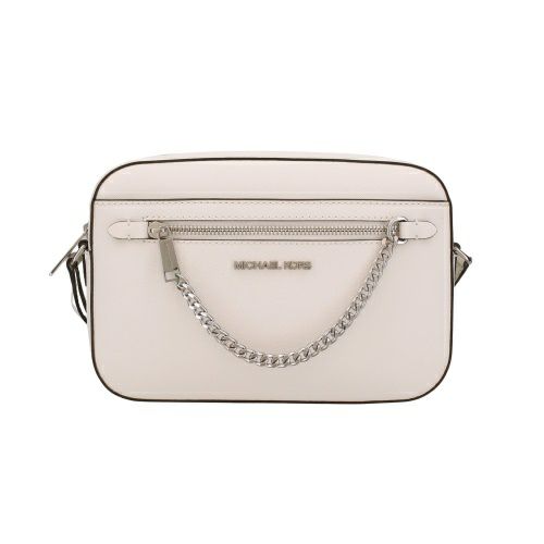 マイケルコース ショルダーバッグ レディース JET SET ITEM LG EW ZP CHAIN XBODY ホワイト MICHAEL KORS 35T1STTC9L OPTIC WHITE