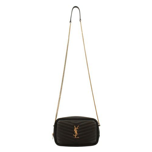サンローラン ショルダーバッグ レディース ルー ミニバッグ ブラック SAINT LAURENT 748849 DV707 1000 NERO