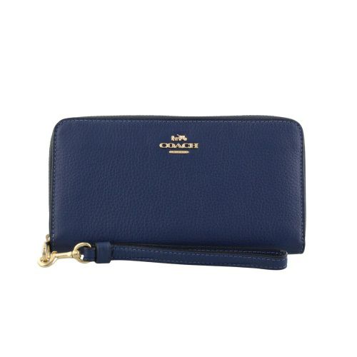 コーチ アウトレット 長財布 レディース ブルー COACH OUTLET C4451 IMSMU