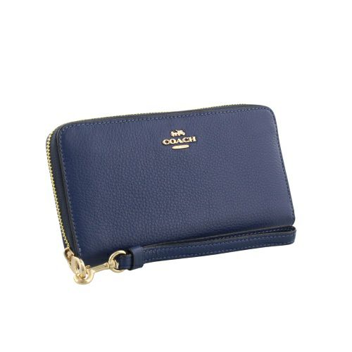 コーチ アウトレット 長財布 レディース ブルー COACH OUTLET C4451 IMSMU