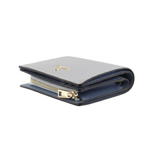 フルラ 二つ折り財布 レディース CAMELIA S COMPACT WALLET ZIP ブルー FURLA WP00307 ARE000 4351S COLOR CRISTALLO D+CELESTIAL int