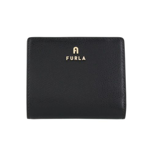 フルラ 二つ折り財布 レディース CAMELIA S COMPACT WALLET ZIP ブラック FURLA WP00307 ARE000 O6000 NERO
