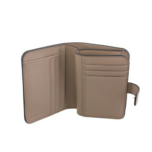 フルラ 二つ折り財布 レディース CAMELIA S COMPACT WALLET ブラウン FURLA WP00315 ARE000 1257S GREIGE