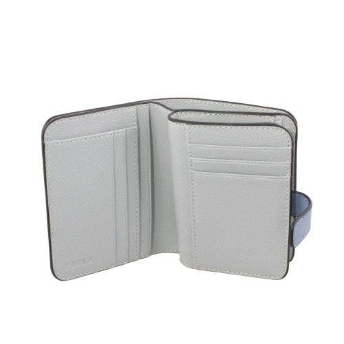 フルラ 二つ折り財布 レディース CAMELIA S COMPACT WALLET ブルー FURLA WP00315 ARE000 4352S CELESTIAL+COLOR CRISTALLO D int