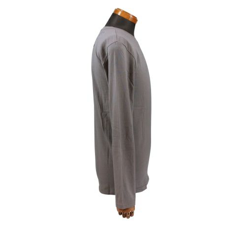 エンポリオアルマーニ アンダーウェア クルーネックロングTシャツ メンズ グレー EMPORIO ARMANI 111023-0A725 GY