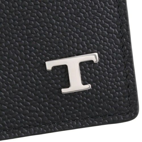 トッズ カードケース 名刺入れ メンズ Tタイムレス ブラック TOD’S XAMTSYF8200UGA B999 BLACK