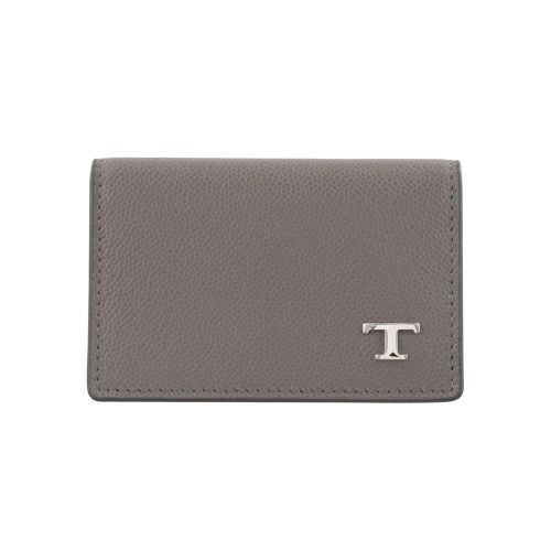 トッズ カードケース 名刺入れ メンズ Tタイムレス グレー TOD’S XAMTSYF8200UGA B413 GRAY