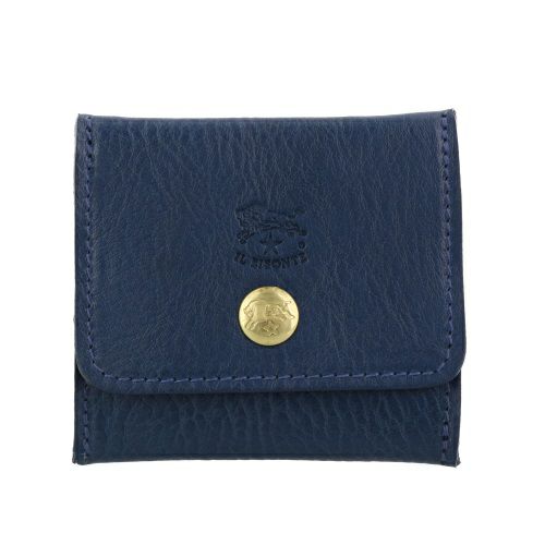 イルビゾンテ コインケース メンズ レディース ユニセックス ブルー IL BISONTE SCP020 PV0005 BL137B BLU