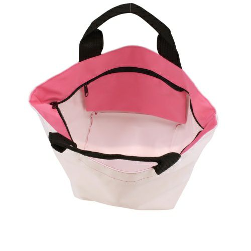 エルベシャプリエ ハンドバッグ レディース ホワイト Herve Chapelier 1027N 01 BLANC/56 ROSE INDIEN