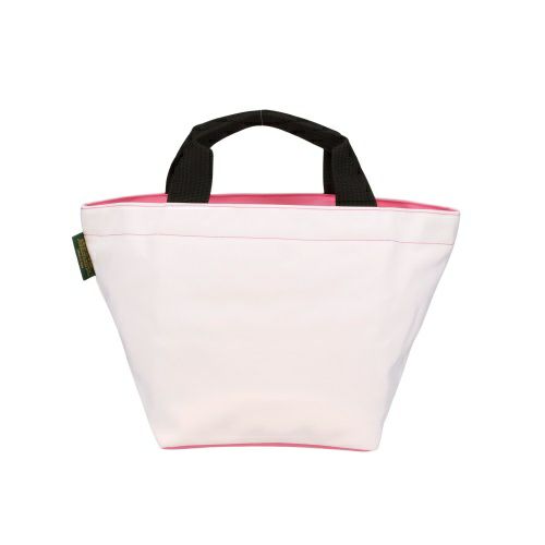 エルベシャプリエ ハンドバッグ レディース ホワイト Herve Chapelier 1027N 01 BLANC/56 ROSE INDIEN