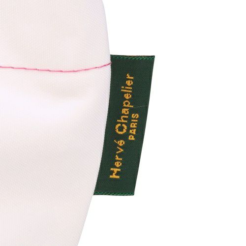 エルベシャプリエ ハンドバッグ レディース ホワイト Herve Chapelier 1027N 01 BLANC/56 ROSE INDIEN