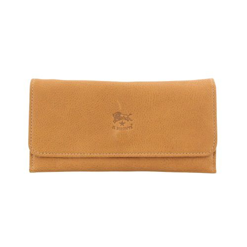 イルビゾンテ 長財布 メンズ レディース ユニセックス ブラウン IL BISONTE SCW009 PO0001 NA178B NATURALE