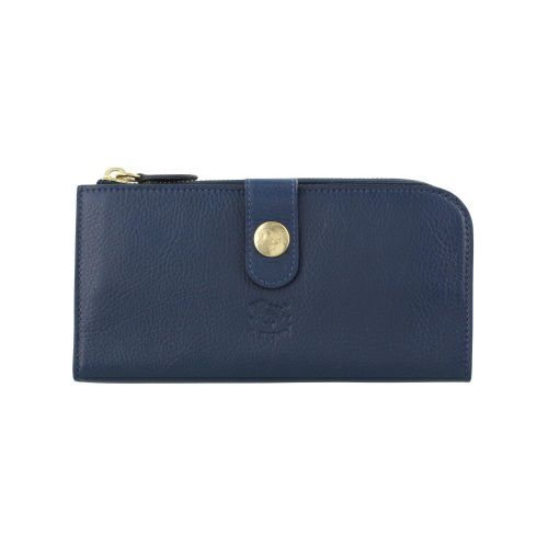 イルビゾンテ 長財布 メンズ レディース ユニセックス ブルー IL BISONTE SCW011 PV0005 BL138B BLU
