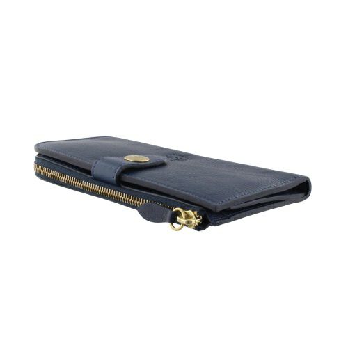 イルビゾンテ 長財布 メンズ レディース ユニセックス ブルー IL BISONTE SCW011 PV0005 BL138B BLU