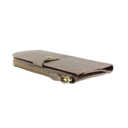イルビゾンテ 長財布 メンズ レディース ユニセックス グレー IL BISONTE SCW011 PV0005 GY107B TORTORA