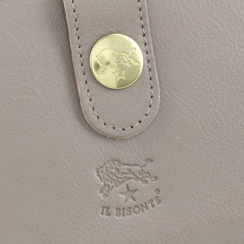 イルビゾンテ 長財布 メンズ レディース ユニセックス グレー IL BISONTE SCW011 PV0005 GY107B TORTORA