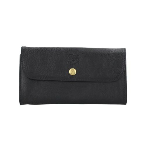 イルビゾンテ 長財布 メンズ レディース ユニセックス ブラック IL BISONTE SCW020 PV0005 BK110B NERO