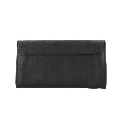 イルビゾンテ 長財布 メンズ レディース ユニセックス ブラック IL BISONTE SCW020 PV0005 BK110B NERO
