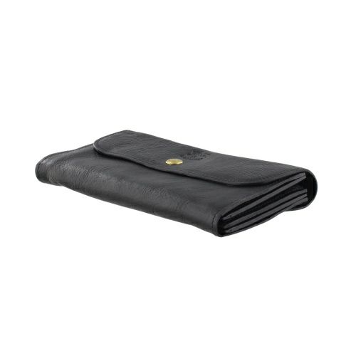 イルビゾンテ 長財布 メンズ レディース ユニセックス ブラック IL BISONTE SCW020 PV0005 BK110B NERO
