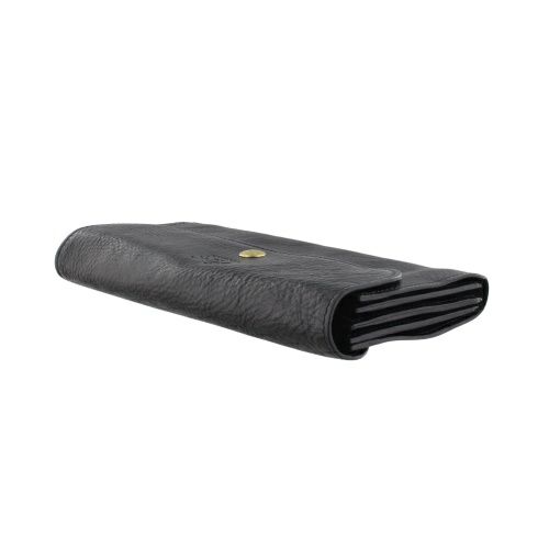 イルビゾンテ 長財布 メンズ レディース ユニセックス ブラック IL BISONTE SCW020 PV0005 BK110B NERO