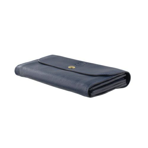 イルビゾンテ 長財布 メンズ レディース ユニセックス ブルー IL BISONTE SCW020 PV0005 BL137B BLU