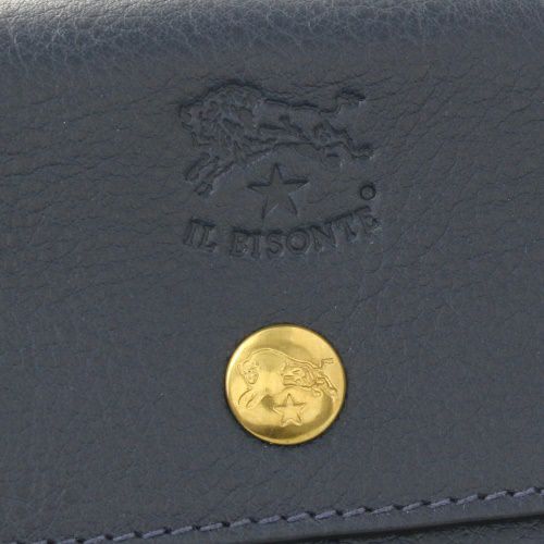 イルビゾンテ 長財布 メンズ レディース ユニセックス ブルー IL BISONTE SCW020 PV0005 BL137B BLU