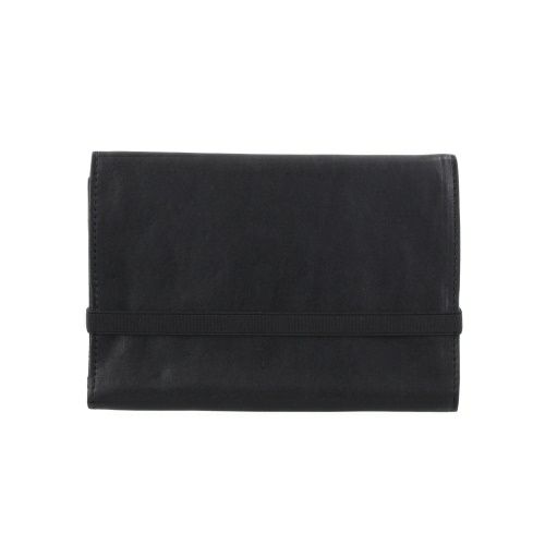 イルビゾンテ 二つ折り財布 メンズ レディース ユニセックス ブラック IL BISONTE SMW002 PO0001 BK116N BLACK