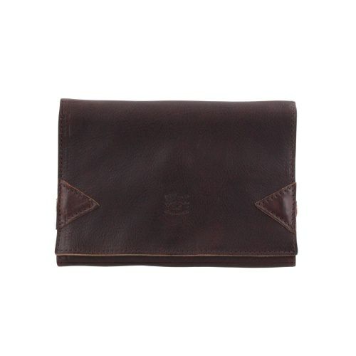 イルビゾンテ 二つ折り財布 メンズ レディース ユニセックス ブラウン IL BISONTE SMW002 PO0001 BW432N CAFFE