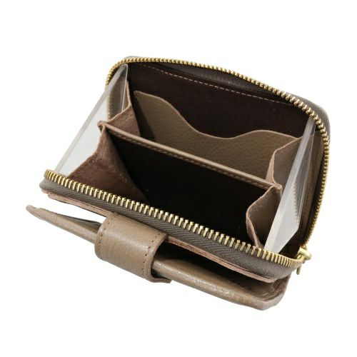 イルビゾンテ 二つ折り財布 メンズ レディース ユニセックス ブラウン IL BISONTE SMW067 PV0005 GY107B TORTORA