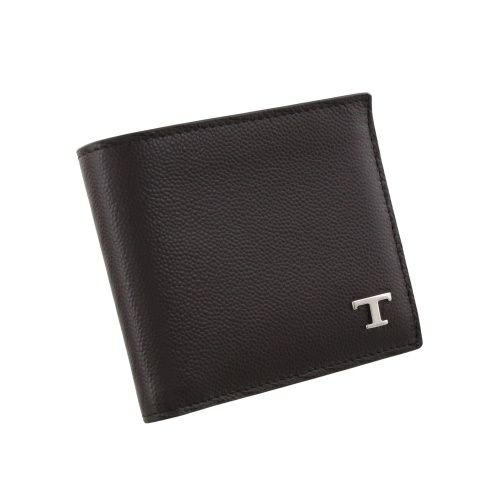 トッズ 二つ折り財布 メンズ Tタイムレス ブラウン TOD’S XAMTSYBB300UGA S810 BROWN