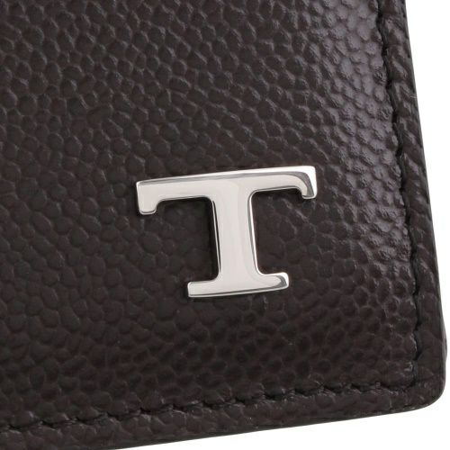 トッズ 二つ折り財布 メンズ Tタイムレス ブラウン TOD’S XAMTSYBB300UGA S810 BROWN