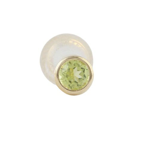 ネックレス ピアスセット K10YG ペリドット